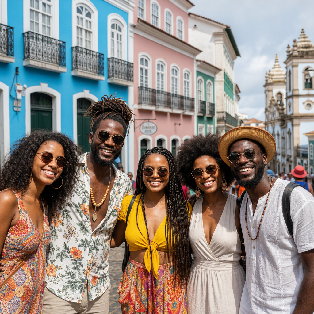 Travelers in Salvador Bahia